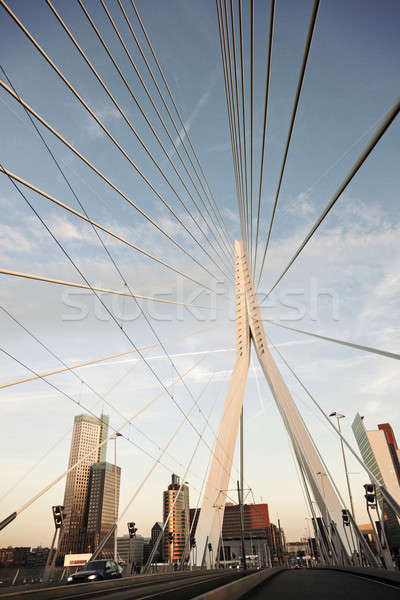 Сток-фото: вождения · моста · Роттердам · юг · Голландии · Нидерланды