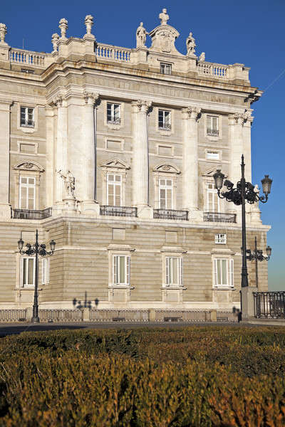Palacio Real in Madrid  Stock photo © benkrut