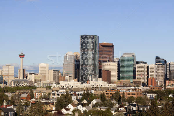 Modern architecture of Calgary Stock photo © benkrut