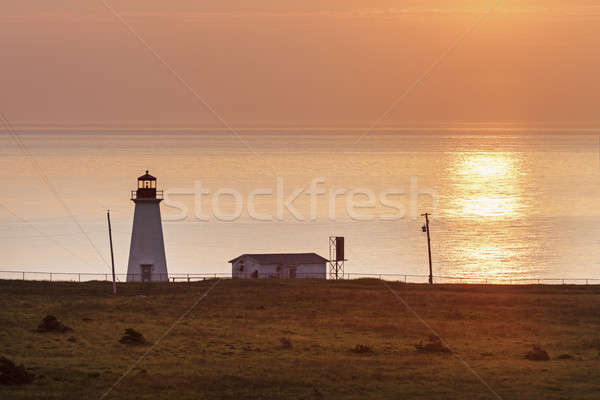 Enragee Point Lighthouse - Nova Scotia, Canada Stock photo © benkrut