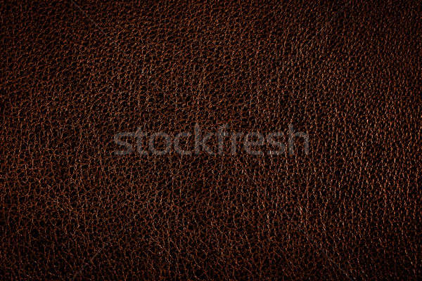 Brown leather wallpaper, background Stock photo © berczy04