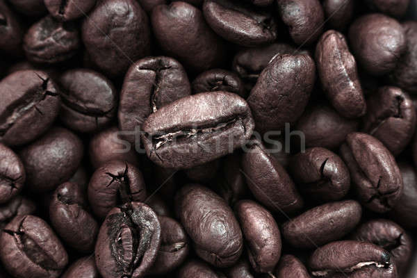咖啡豆 關閉 質地 咖啡 背景 咖啡館 商業照片 © berczy04