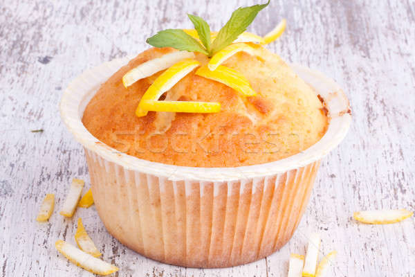 lemon muffin Stock photo © bernashafo