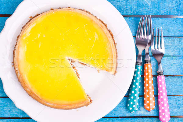 Lemon cheesecake Stock photo © bernashafo