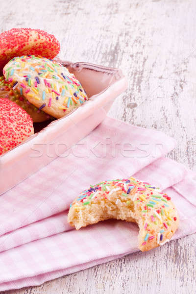 Stock photo: sugar sprinkles