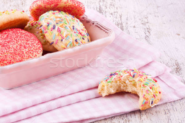 Stock photo: sugar sprinkles