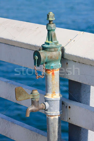 Old water tap detail Stock photo © Bertl123