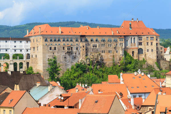 Cesky Krumlov / Krumau Castle, UNESCO World Heritage Site Stock photo © Bertl123