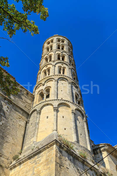 Uzes, Fenestrelle Tower, Cathedral of St. Theodore, Languedoc Ro Stock photo © Bertl123