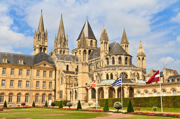 Caen (Normandy, France), Abbaye aux hommes Stock photo © Bertl123