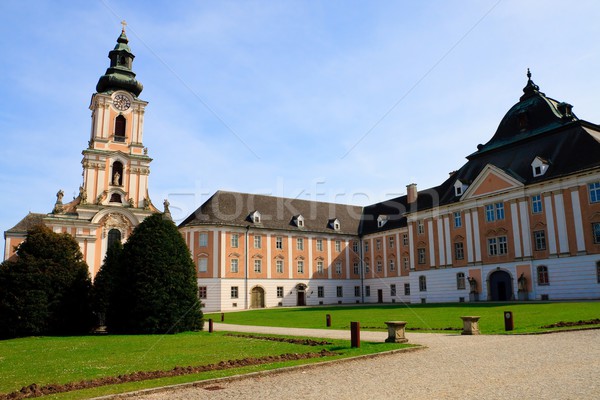 Barokowy klasztor Austria ślub budynku kościoła Zdjęcia stock © Bertl123