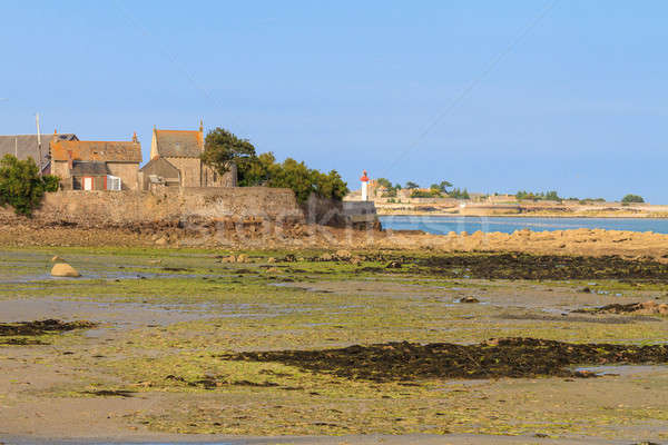 Normandy Coast near Saint-Vaast-la-Hougue and Tatihou island, Fr Stock photo © Bertl123