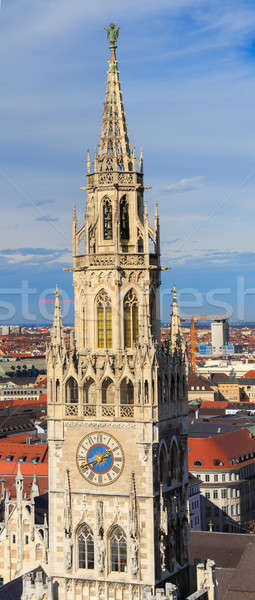 Stock photo: Munich, Gothic City Hall at Marienplatz, Bavaria, Germany