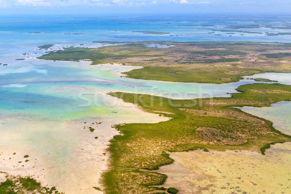 Florida klucze widok z lotu ptaka piękna lata ocean Zdjęcia stock © Bertl123