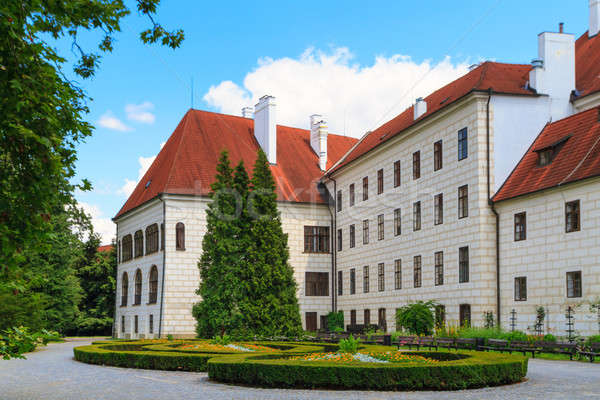 Trebon (Wittingau) Renaissance Castle (Zamek Trebon), Czech Repu Stock photo © Bertl123