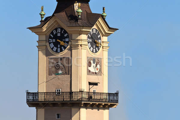 Linz - Landhaus Tower / Upper Austrian Landtag  Stock photo © Bertl123