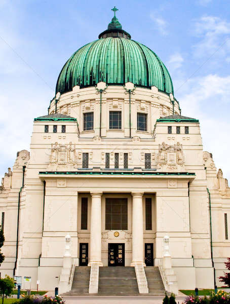Famous Otto Wagner Art Nouveau / Jugendstilkirche on the Vienna  Stock photo © Bertl123