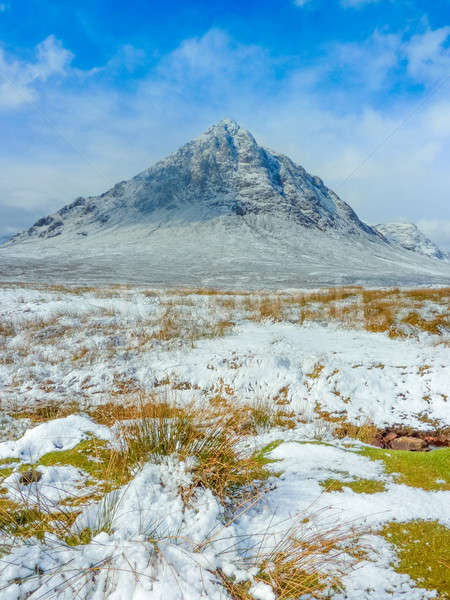 Scottish Highlands Scenic at Buachaille Etive Mor, Glencoe, Scot Stock photo © Bertl123
