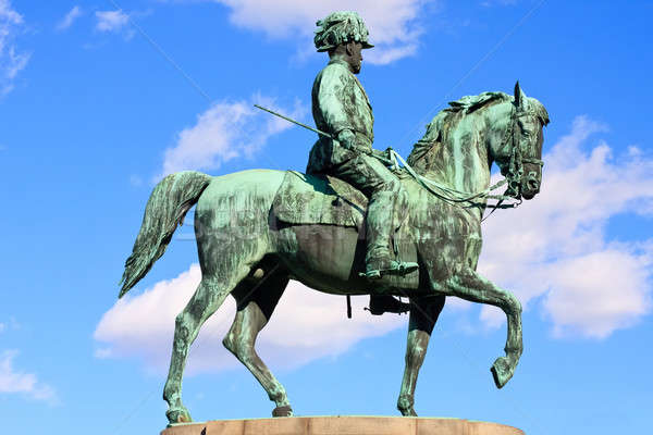 Statue of archduke Albrecht of Austria, Vienna Stock photo © Bertl123