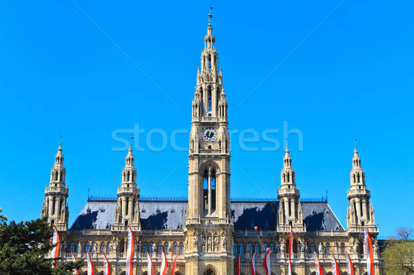 City Hall of Vienna (Rathaus) Stock photo © Bertl123