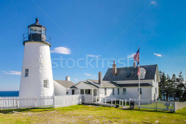 Pemaquid Point Lighthouse, Maine, USA Stock photo © Bertl123