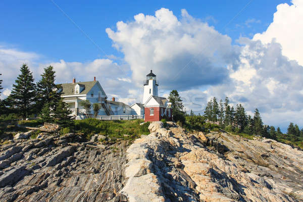 Stock photo: Pemaquid Point Lighthouse, Maine, USA