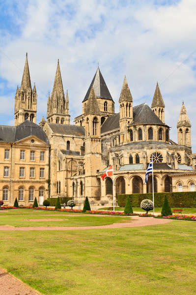 Caen (Normandy, France), Abbaye aux hommes Stock photo © Bertl123