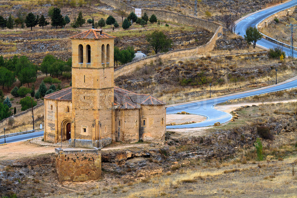 Iglesia de la Vera Cruz, Segovia, Spain Stock photo © Bertl123