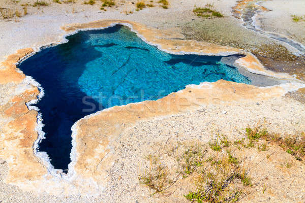 Yellowstone National Park, Blue Star Spring in the Upper Geyser  Stock photo © Bertl123