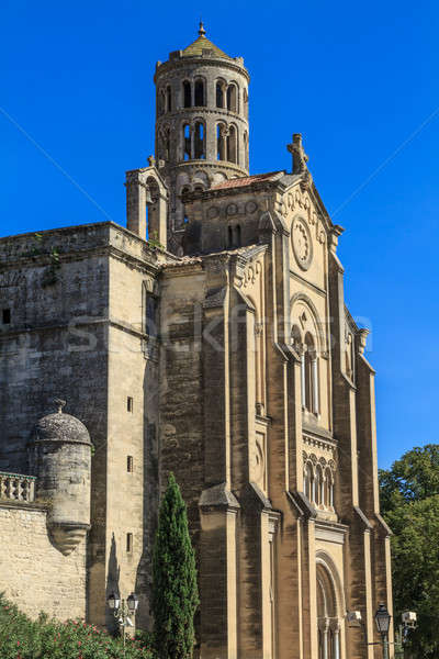 Uzes, Fenestrelle Tower, Cathedral of St. Theodore, Languedoc Ro Stock photo © Bertl123