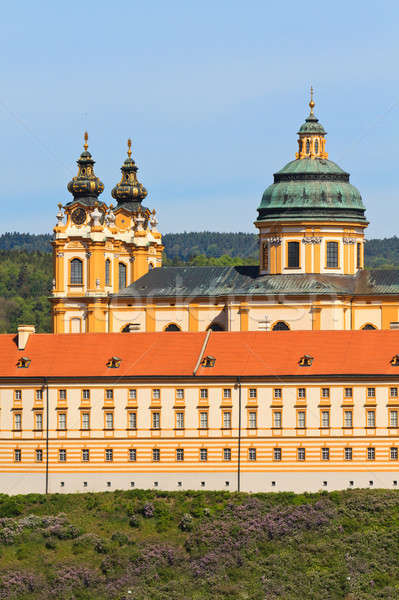 Beroemd barok abdij Oostenrijk een gebouw Stockfoto © Bertl123