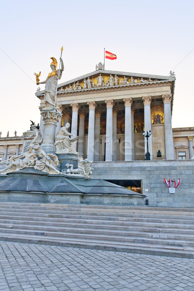 Austrian Parliament in Vienna Stock photo © Bertl123