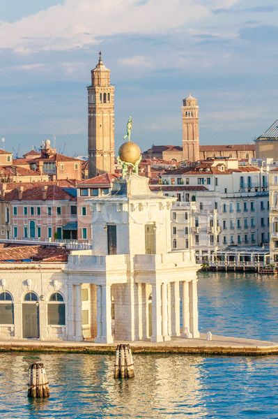 Foto stock: Veneza · égua · entrada · globo · arte · igreja