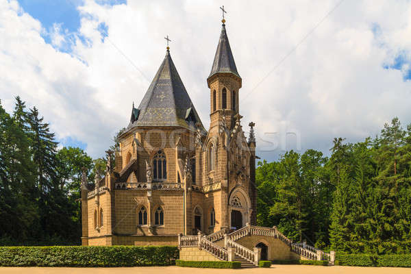 Família túmulo histórico cidade República Checa cidade Foto stock © Bertl123