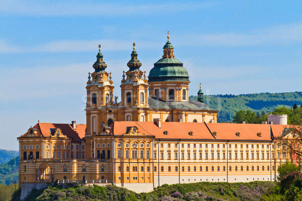 Melk - Famous Baroque Abbey (Stift Melk), Austria Stock photo © Bertl123
