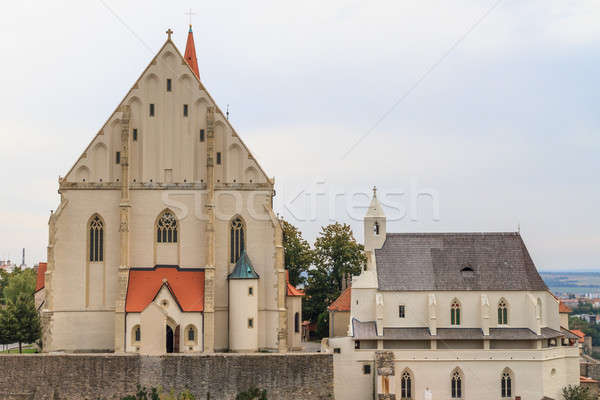 Znojmo, Czech Republic - Church of St. Nicholas and St. Wencesla Stock photo © Bertl123