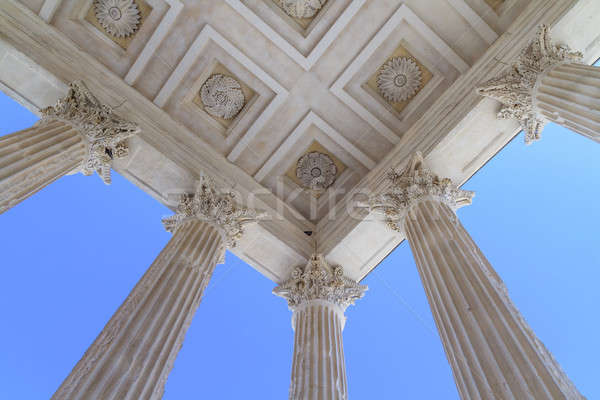 Roman Temple in Nimes, Provence, France Stock photo © Bertl123