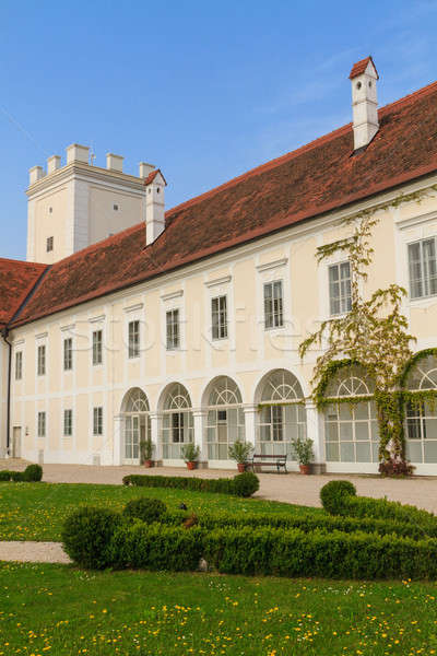 Enns Castle and Garden, Upper Austria Stock photo © Bertl123