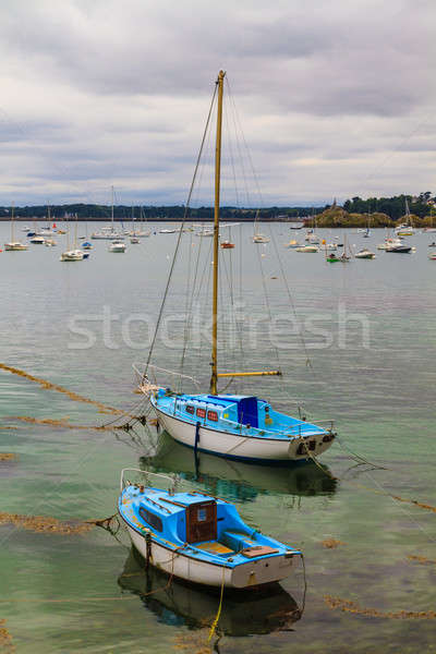 Sailing boats near St. Malo in Brittany, France  Stock photo © Bertl123