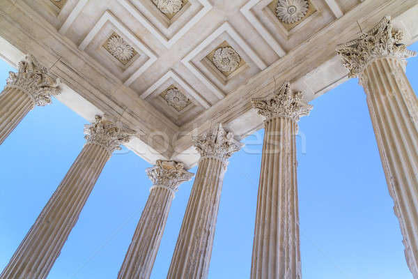 Roman Temple in Nimes, Provence, France Stock photo © Bertl123