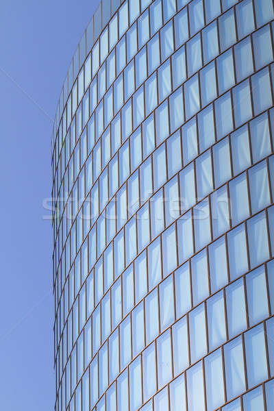 Modern glas facade of office tower Stock photo © Bertl123