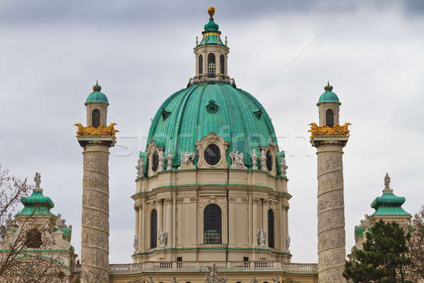Dome of the Karlskirche (St. Charles's Church), Vienna, Austria Stock photo © Bertl123