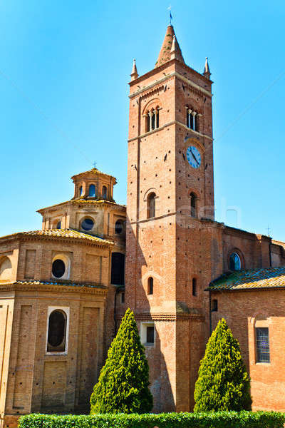 Benedictine Abbey of Monte Oliveto Maggiore in Tuscany Stock photo © Bertl123