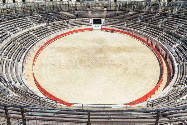 Bull Fighting Arena Nimes (Roman Amphitheater), France Stock photo © Bertl123