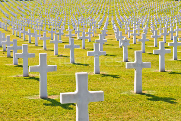 Amerikaanse oorlog begraafplaats wereld florence Toscane Stockfoto © Bertl123