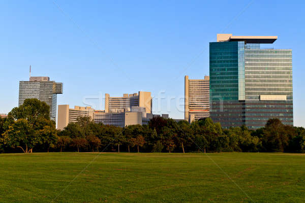 Stock photo: Vienna International Center (UNO City) and office buildings
