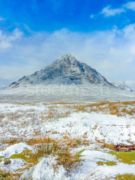 Scottish Highlands Scenic at Buachaille Etive Mor, Glencoe, Scot Stock photo © Bertl123