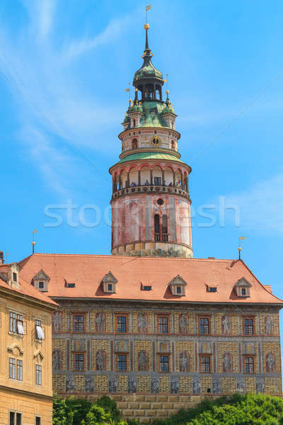 Zamek wieża unesco świat dziedzictwo Zdjęcia stock © Bertl123
