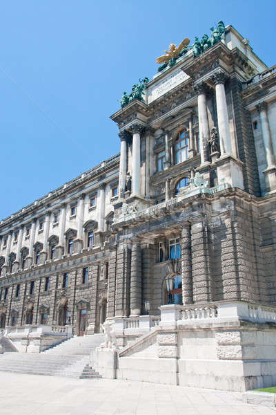 Hofburg Imperial palace entrance, view from Burggarten, Vienna Austria Stock photo © Bertl123