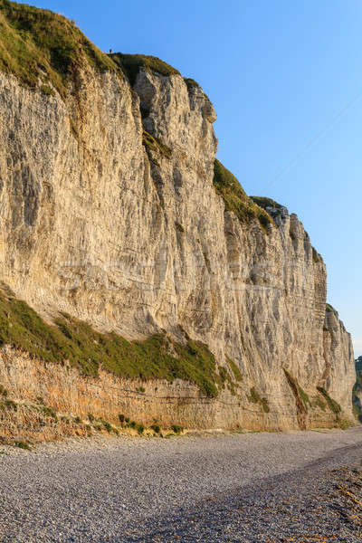 White Cliffs on Normandy Coast near Fecamp, France Stock photo © Bertl123